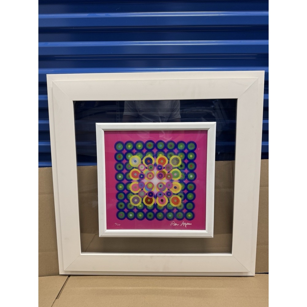 Happiness Hologram Multiple Lenticulars Artwork by Ron AGAM 196/200